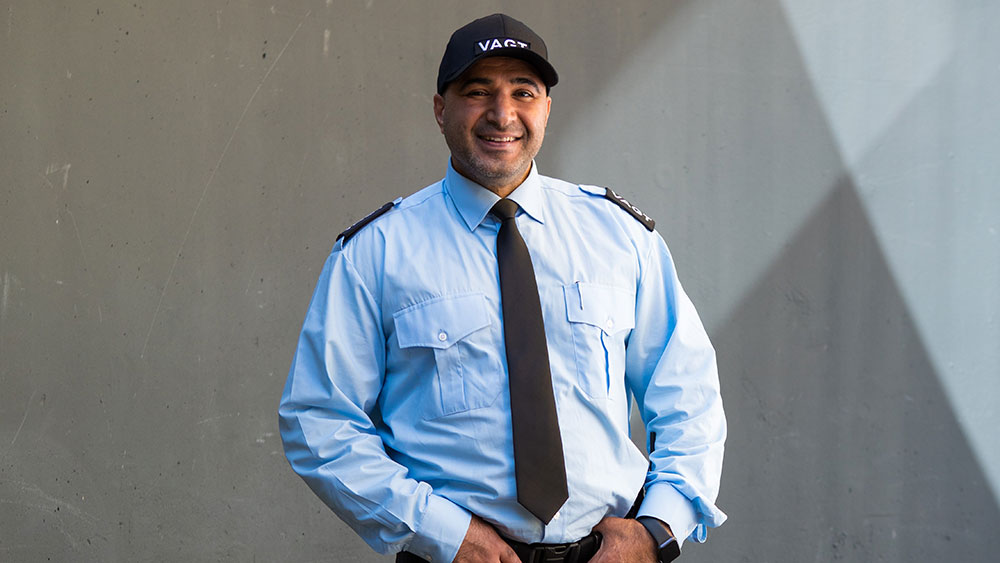 Vagt på job